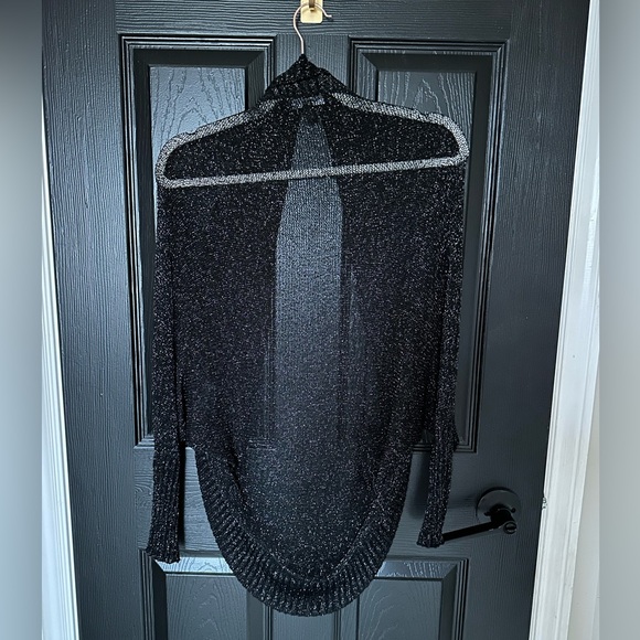 Bebe Sparkle Shawl Sweater - Picture 6 of 6